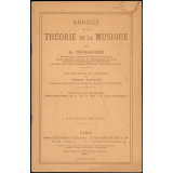 Abrégé de la théorie de la musique.