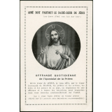 Image religieuse. Aimé soit partout le Sacré-Coeur de Jésus.