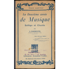 La deuxième année de musique. Solfège et chants. Choeurs à l'unisson et à deux et trois parties.