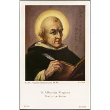 Image religieuse. S. Albertus Magnus. Doctor ecclesiae.