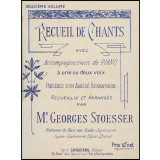 Nouveau recueil de chants d'écoles à une ou deux voix. 2e volume.