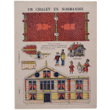 Un chalet en Normandie. 