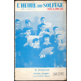 L'heure du solfège. Livre II. Classe de 4e. Classes de jeunes filles.