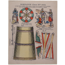 Bombarde (Canon du XVe siècle) au siège d'Orléans par Jeanne d'Arc.