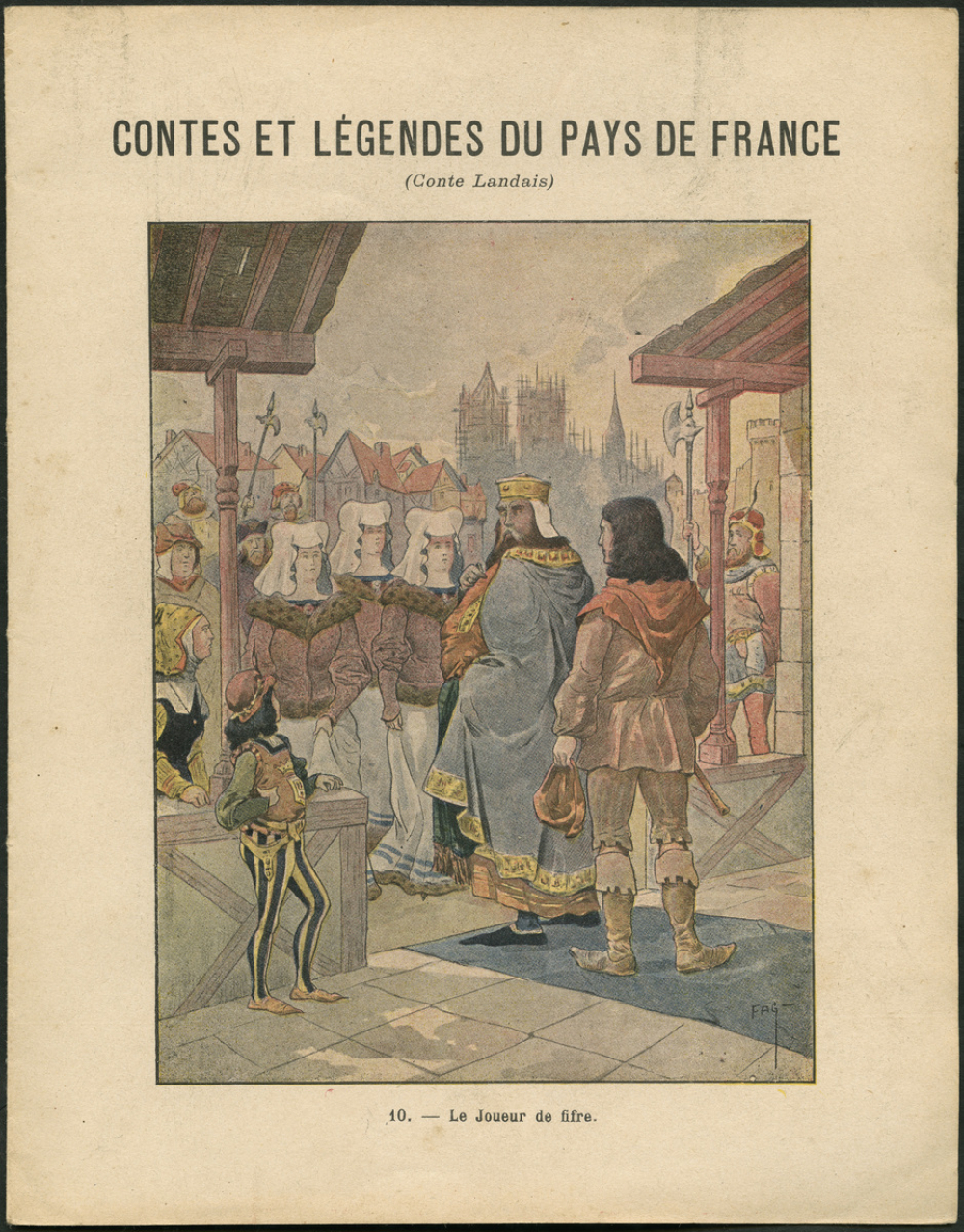 Le joueur de fifre (Conte Landais) - Contes et légendes du pays de France. N°10.