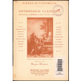Anthologie classique (mélodies et choeurs à 2, 3 et 4 voix égales) (XVIIe, XVIIIe et XIXe siècles).