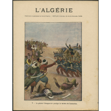 Le général Changarnier protège la retraite de Constantine. L'Algérie. n°9.