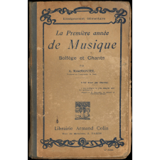 La première année de musique. Solfège et chants. A l'usage de l'enseignement élémentaire.