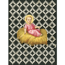 Image religieuse. Enfant Jésus.