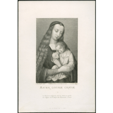 Image religieuse. Mater divinae gratiae.