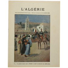 Le général Clauzel entre à Médéah et reçoit la soumission des chefs arabes. L'Algérie. n°7.