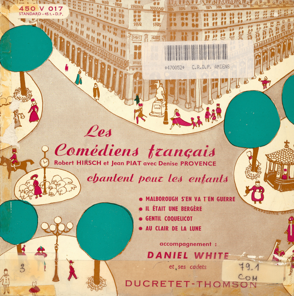 Les comédiens français chantent pour les enfants