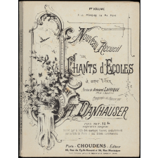 Nouveau recueil de chants d'écoles à une voix. 1er volume