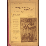 Enseignement musical du second degré. Lycées, collèges, cours secondaires, instituts de formation professionnelle.