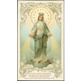 Image religieuse. Vierge Immaculée. 