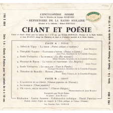 Chants et poésies pour les enfants de 6 à 10 ans. .