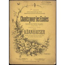 Chants pour les écoles. Recueil de petits chants à une voix. 7eme cahier.