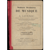 Notions scolaires de musique. Première année. Livre de l'élève.