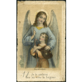 Image religieuse. Je le conduirai dans les voies du Seigneur.