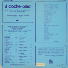 A cloche-pied. Poèmes, comptines et chansons pour un jeune poète. .