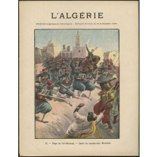 Siège de Fort-National - Sortie du commandant Maréchal. L'Algérie. n°13.