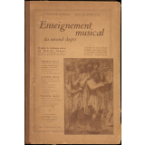 Enseignement musical du second degré. Lycées, collèges, cours secondaires, écoles primaires supérieures, écoles normales.