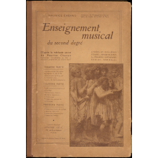 Enseignement musical du second degré. Lycées, collèges, cours secondaires, écoles primaires supérieures, écoles normales.
