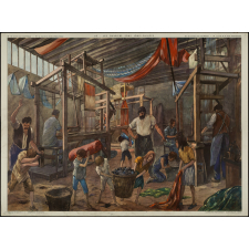 Tableaux d'histoire. N°59. La prise de la Smala d'Abd-el-Kader / N°60. Les ouvriers sous Louis-Philippe.