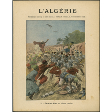 Tacfarinas défait une colonne romaine. L'Algérie. n°2.