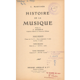 Histoire de la musique. Tome I. Classe de 6e et 5e. Cours préparatoire 2e année. EPS 1ere année.