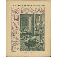 Le chauffage. La maîtresse de maison. N°12.