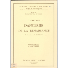 Danceries de la Renaissance. Partition conductrice et parties d'orchestre.