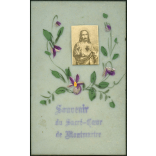 Image religieuse. Souvenir du Sacré-Coeur de Montmartre.