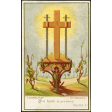 Image religieuse. J'ai foulé le pressoir.