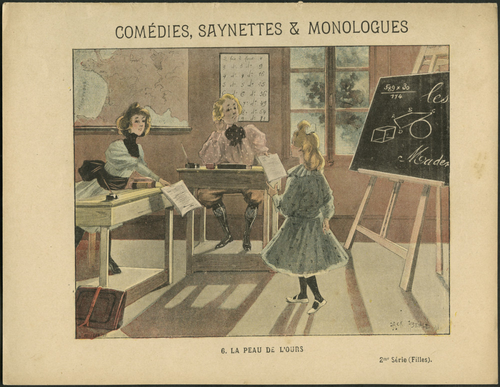 La peau de l'ours - Comédies, saynettes (sic) & monologues