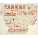 Buvard publicitaire. Tarbes & Sud-Ouest.