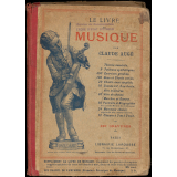 Le livre de musique.