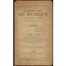 La deuxième année de musique. Solfège et chants. Choeurs à l'unisson et à deux et trois parties.