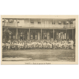 Tahiti - Ecole de garçons de Papéété.