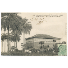 162 - Afrique Occidentale Française - Guinée - Konakry - Ecole Urbaine Mixte.