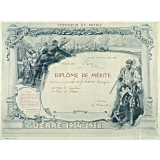 Diplôme de mérite.