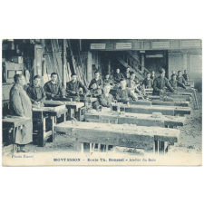 Montesson - Ecole Th. Roussel - Atelier du bois.