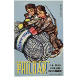 Buvard publicitaire. Phildar. La plus chaude du monde! 