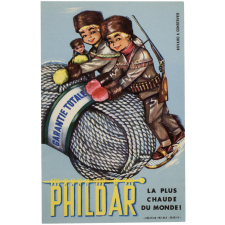 Buvard publicitaire. Phildar. La plus chaude du monde!