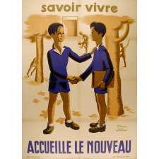 Savoir vivre : accueille le nouveau.