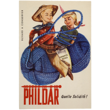 Buvard publicitaire. Phildar. Quelle Solidité!
