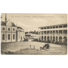 Togo (S.-M.-F.) - 16 Lomé - L'Ecole de la Mission Catholique.