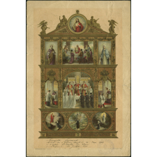 Attestation de communion solennelle et de confirmation.