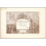 Diplôme Souvenir. Année scolaire 1918-1919. Ecole de filles de La Bouille