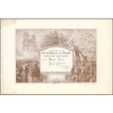 Diplôme Souvenir. Année scolaire 1918-1919. Ecole de filles de La Bouille